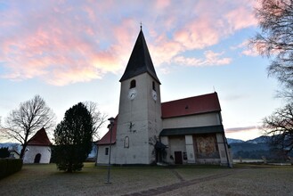 PfarrkircheLind-Außenansicht-Murtal-Steiermark | © Anita Fössl